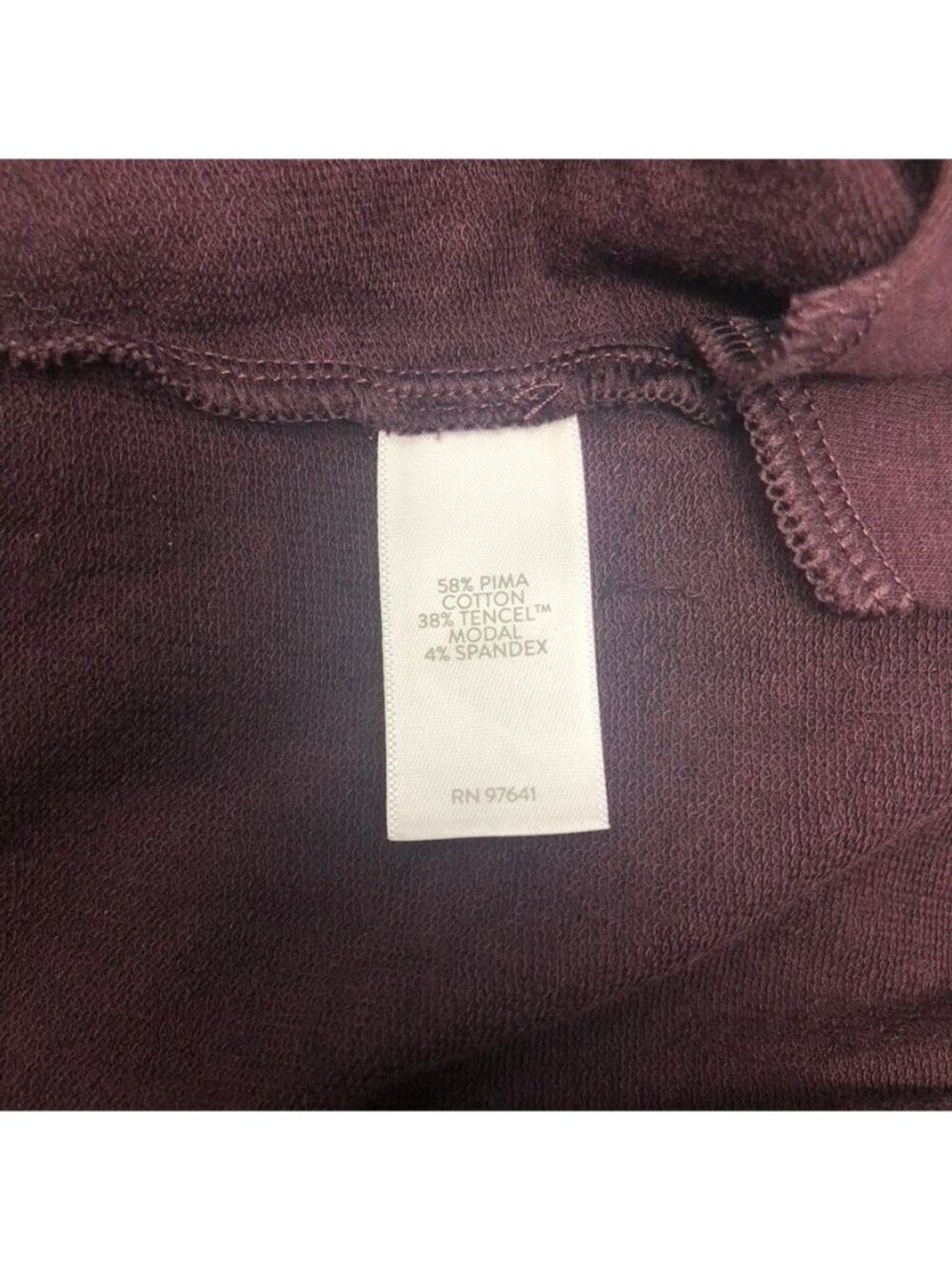 J Jill Pure Jill Affinity French Terry Pullover Top Size XL Purple - Picture 6 of 7